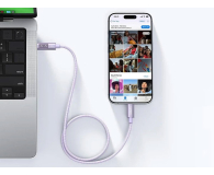 UGREEN Kabel USB-C do USB-C Uno L509 100W 2m fioletowy - 1489169 - zdjęcie 3